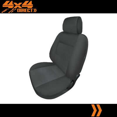 SINGLE SILVER MODERN JACQUARD SEAT COVER FOR VW SCIROCCO