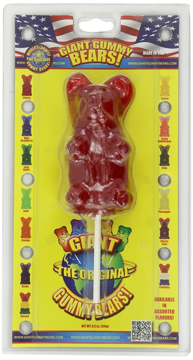 The Huge Gummy Bear, Cherry Flavored Giant Gummy Bear, 5 Pounds