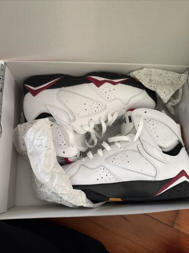 DS Size 8.5 - Jordan 7 Cardinal 2022 White Red