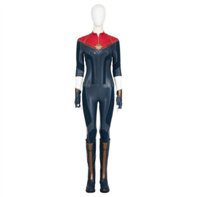 Marvel Captain Marvel 2 Carol Danvers Jumpsuits With Shoes Women Outfits Lot
