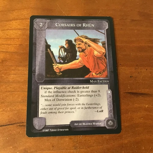 Corsairs of Rhun - Against the Shadow - Middle Earth CCG - MECCG 