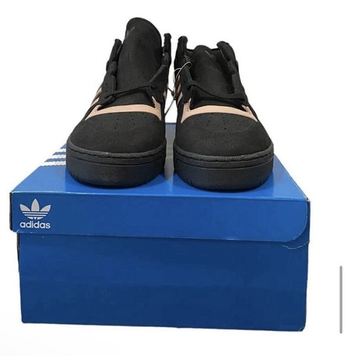 Adidas Rivalry Mid 001 Para hombres Talla 9.5-12 Informal Retro Zapato de Pelota Negro Tenis - Imagen 10 de 15