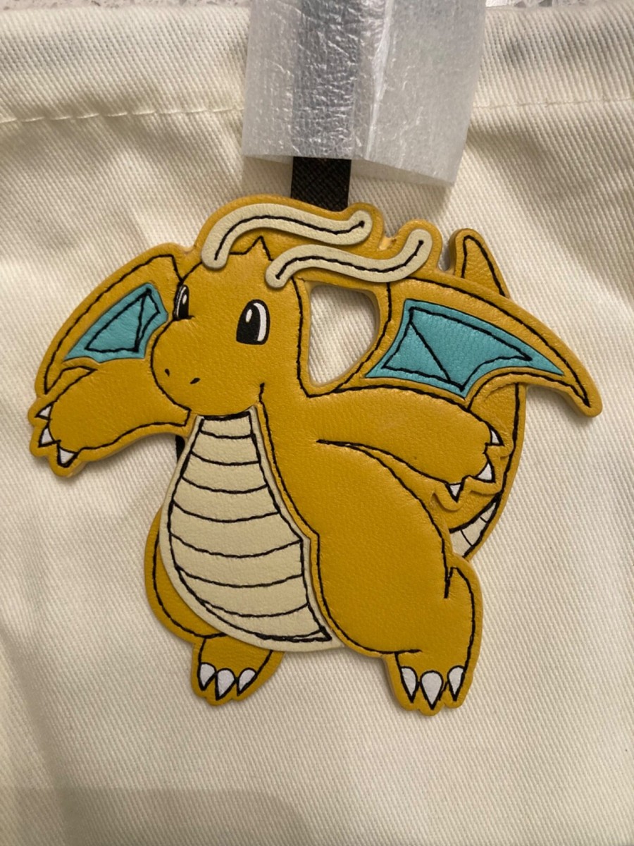 FENDI x FRGMT x POKÉMON yellow napa keychain / key ring FENDI x FRGMT x POKÉMON yellow napa keychain / key ring