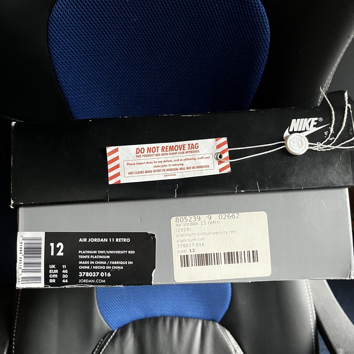 Size 12 Jordan 11 Retro Platinum Tint 2018 191888285181|