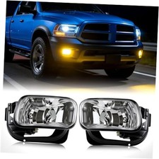 Fog Lights Compatible with 2009-2018 Ram 1500 2500 3500 Dodge 2009-2018 Ram