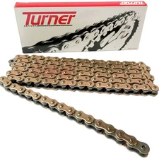 Turner Performance Products 520 HD Heavy Duty Chain - Gold/Natural, 120 Links