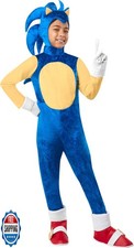 Rubies Sonic the Hedgehog: Deluxe Costume for Kids, Boy's Medium