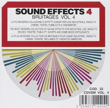 Sergio Sciascia Effetti Sonori Vol.4 (CD) (UK IMPORT)