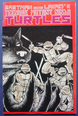 Eastman and Laird's Teenage Mutant Ninja Turtles 1988 fifth print Vol 1 Mirage