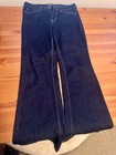 Women's Mom Jeans and Jacket Black Dark Wash Denim Size 12 Button Zip 5-Pocket — photo 4