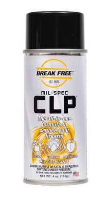 Break Free CLP Cleaner Lubricant and Preservative Gun Cleaner, CLP-2, 4 oz