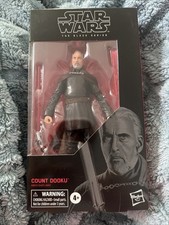 Hasbro Star Wars The Black Series Count Dooku Toy Action Figure - BRAND NEW