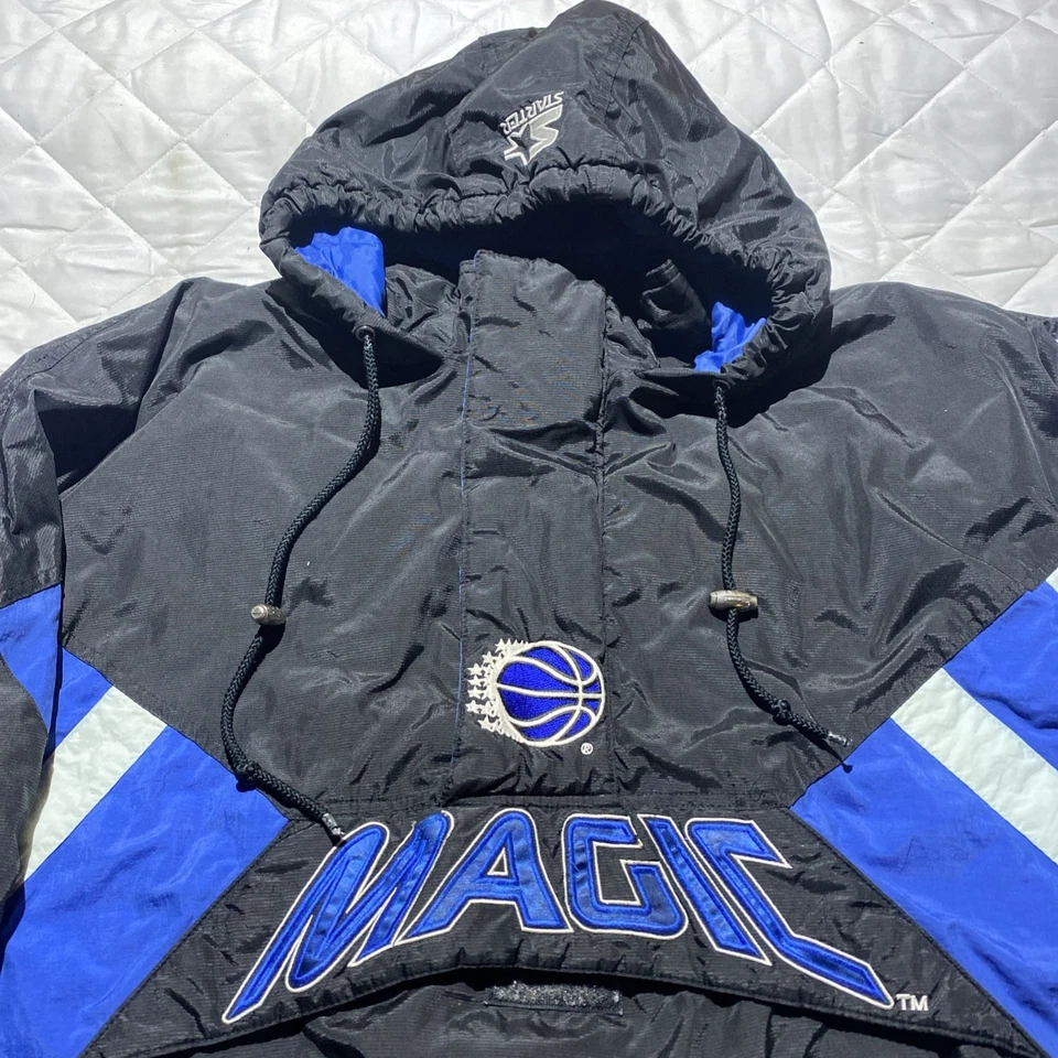 Vtg Orlando Magic 1/4 Zip Starter Pullover Jacket Size Medium Great Condition!!! - Image 2 of 4