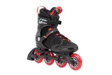 K2 Skate F.I.T. 84 Pro Men's Inline Skates, Black/Red, M10