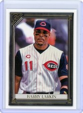 2021 Topps Gallery Barry Larkin Cincinnati Reds HOF'er Base Card #89