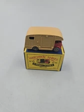 Vintage Matchbox Lesney #35 ERF Marshall Horse Box With Metal Wheels In The...