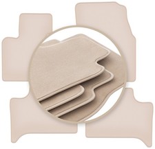 PREMIUM beige Fußmatten für Modelle: BMW X5 E53 2WD 1999-2006