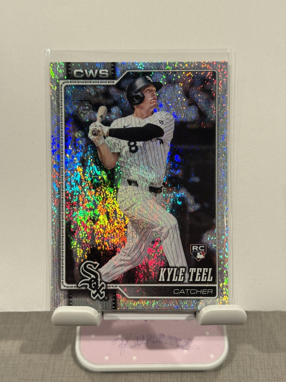 Kyle Teel Rookie 2026 Topps Series 1 #201 Holo Foil SP RC Chicago White Sox