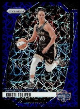 2024-25 Prizm Silver Ice Prizms WNBA Kristi Toliver Washington Mystics #12