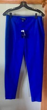  495 St. John Womens Lazuli Blue Side Zipper Ankle Pants Size 6 USA - NWT