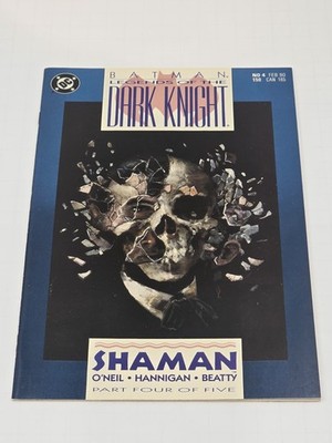 Vintage Batman Legends Of The Dark Knight #4  1989 Shamn Oneil