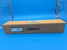 New Panduit WMPHF2E PatchLink Horizontal Cable Manager w Bend Radius Clips Cover