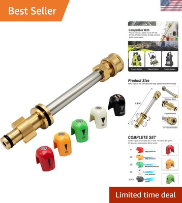 #ad Pressure Washer Gun Adapter with TPS Quick Connect Nozzles Compatible with ... $29.99