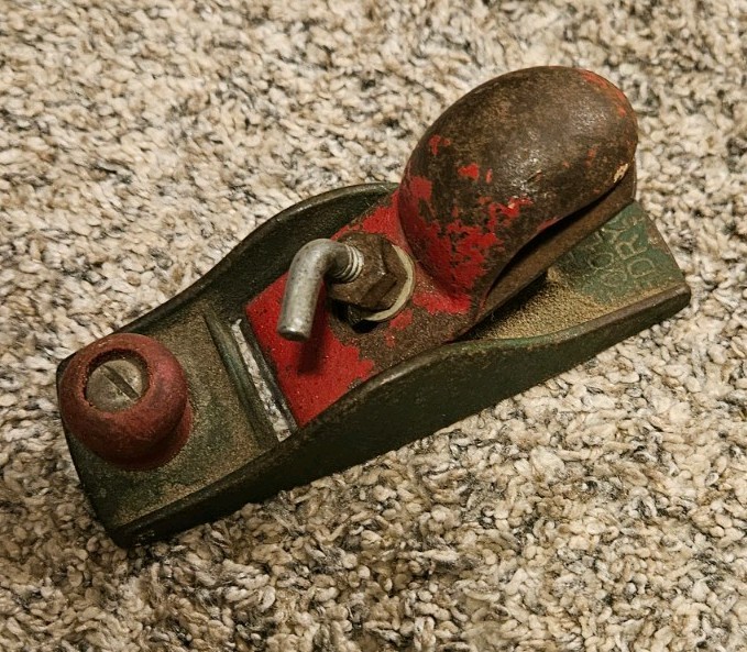 Vintage Wood Planer Hand Tool 4.75 Inch