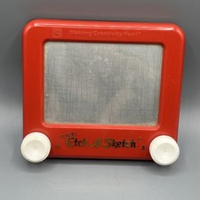Ohio Art Travel Etch A Sketch VTG Working Tested