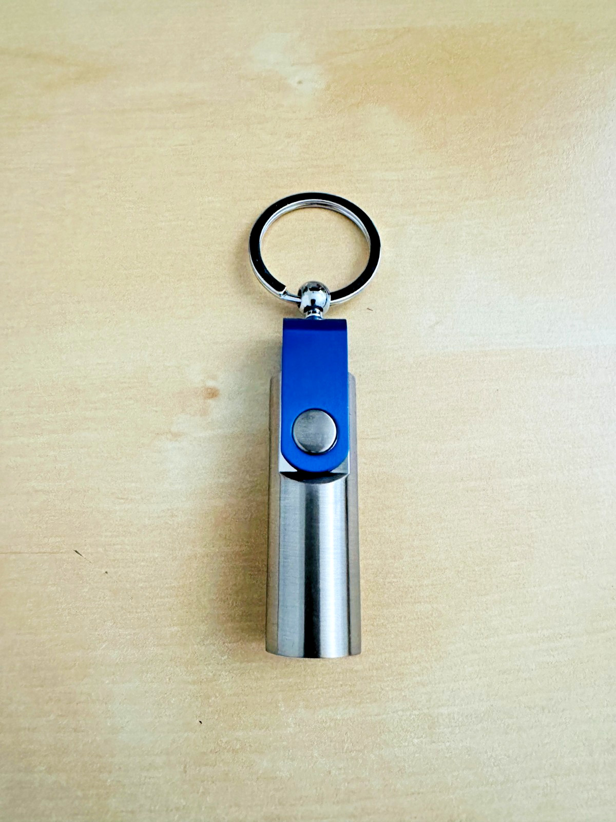 Key Chain, Oil Flame Lighter Waterproof Lighter