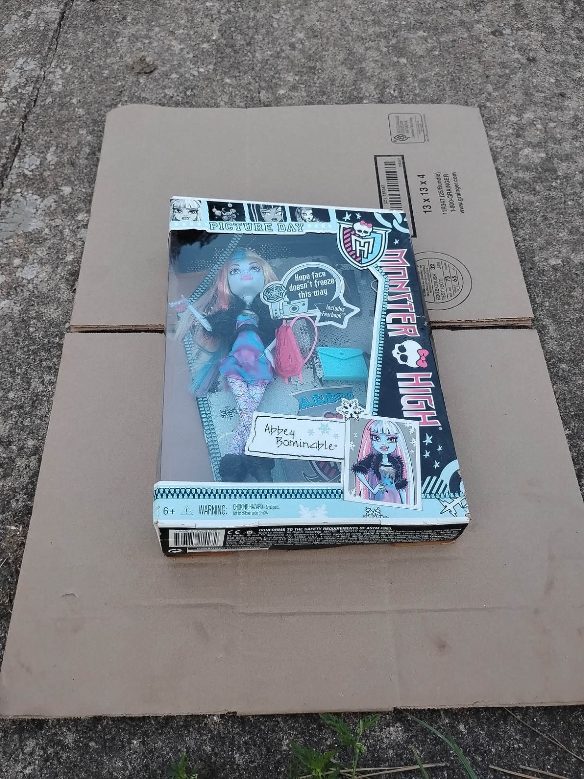 Monster High Picture Day Abbey Bominable W/ Fearbook Doll 20