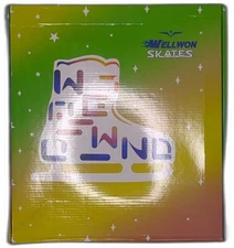 Wellwon Figure Skate For Women And Mens, Classic Design High-top Pu Leather Ice