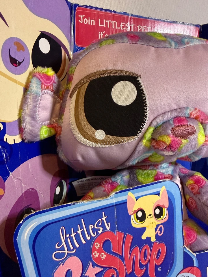 Juguete de peluche Littlest Pet Shop LPSO Happiest Monkey nuevo 2008 Foto 3 de 4