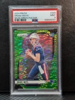 Drake Maye #329 2024 Prizm Neon Green Pulsar Mint 9