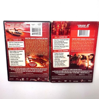 Planet Terror & Death Proof VG DVD Grind House Bundle 2-Disc