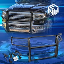 For 19-20 Ram 1500 Pickup Black Front Bumper Grill Protector Grille Brush Guard For 19-20 Ram 1500 Pickup Black Front Bumper Grill Protector Grille Brush Guard