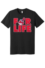 Cleveland Indians 4 Life logo shirt  S - 5XL!!! Fast Ship!