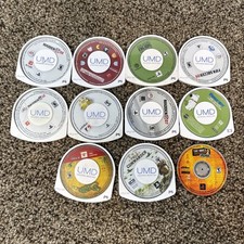 Psp Game And Movie Lot Of 11 UNTESTED AS IS