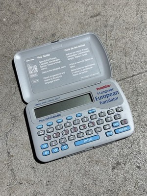 Franklin TWE-106a 5 Language European Translator/ Travel Ace ENG ESP DEU FRA ITA
