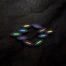 Glow in the Dark Knife Lanyard Bead Paracord Pendant EDC Charm DIY 25 Years Life