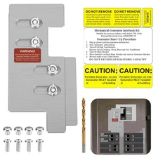 PFCKE Generator Interlock Kit Compatible with Eaton/Cutler Hammer Vertical Th...
