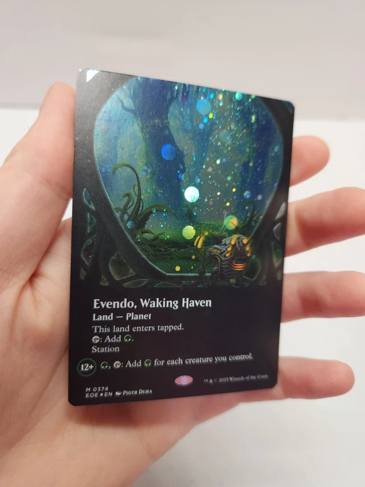 Evendo, Waking Haven (Borderless) (Galaxy Foil) Edge of Eternities Foil - Image 3 of 4