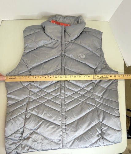 North Face Aconcogua Giubbotto Piumino 550 Donna XXL Grigio Medio Nuovo con etichette - Foto 6 di 16