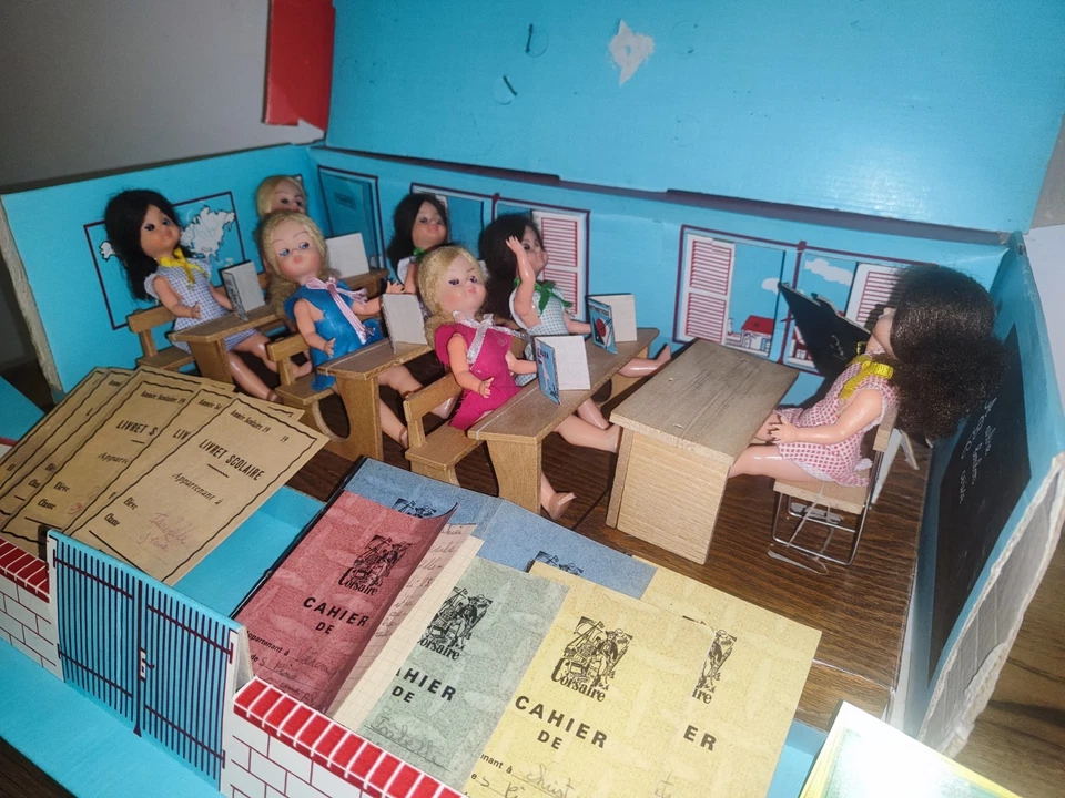 Ancien jouet école salle de classe Weber 1960 - Photo 4/4