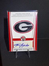 2009 Bowman Draft Picks College Logo Variation /250 MOHAMED MASSAQUOI Patch Auto