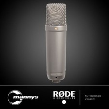 Rode NT1 1" Cardioid Condenser USB/XLR Microphone - 5th Generation (Silver)