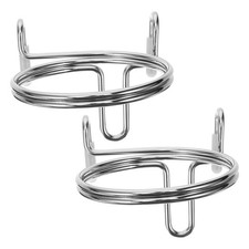 2 Pcs Railing Pot Holder above Ground Pool Bar Attachment Big Mug Cup Organizer