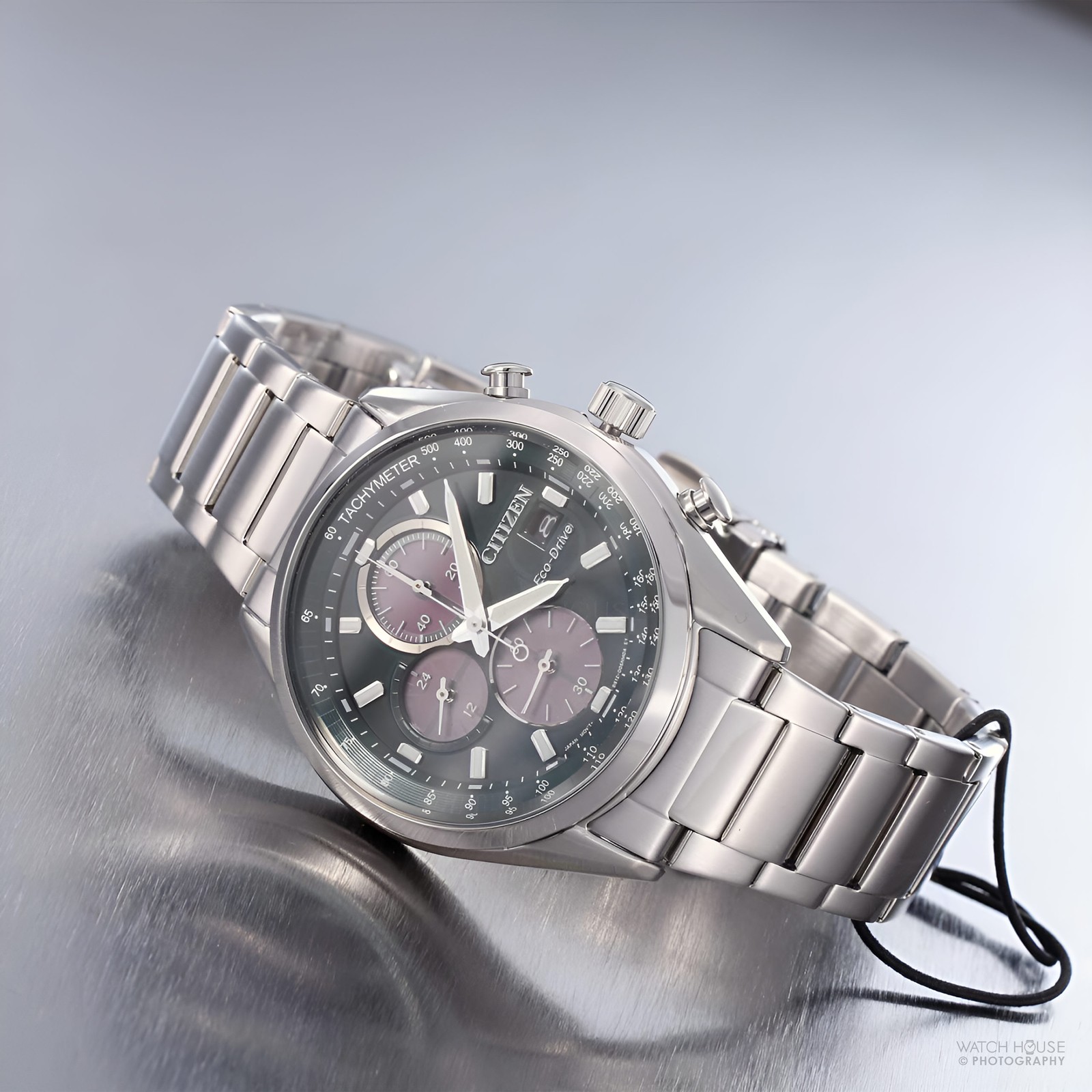 Citizen Eco Drive Chronograph Herrenuhr CA0459-79X Grün