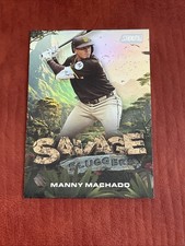 Manny Machado 2025 Stadium Club #SS-17  Savage Sluggers San Diego Padres