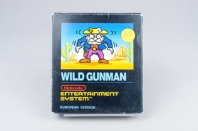 Nintendo NES *Wild Gunman* OVP CIB PAL B WG-EEC/FRG Bienengr&auml;ber +
